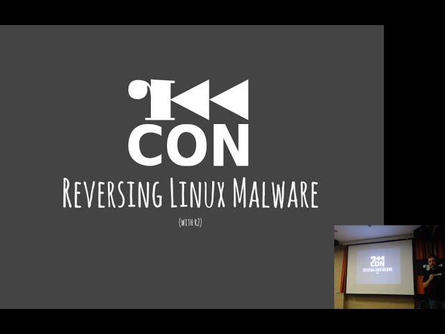 r2con 2016 - zl0wram - Reversing Linux Malware