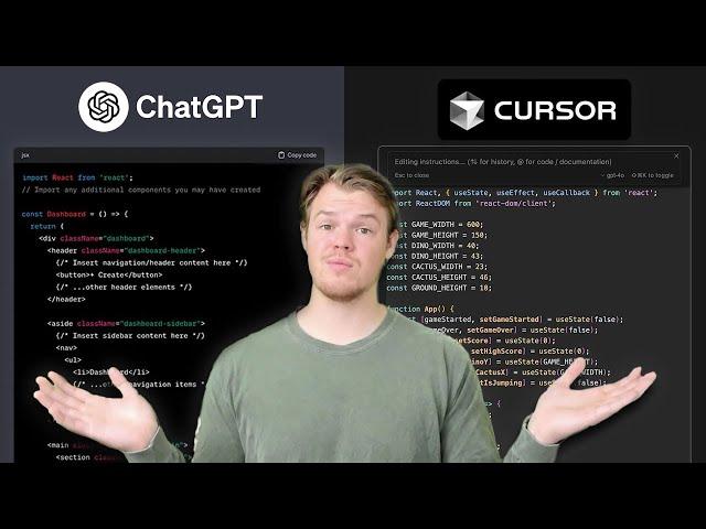 Which Is Better at Coding? Cursor AI or ChatGPT For Programming Comparison