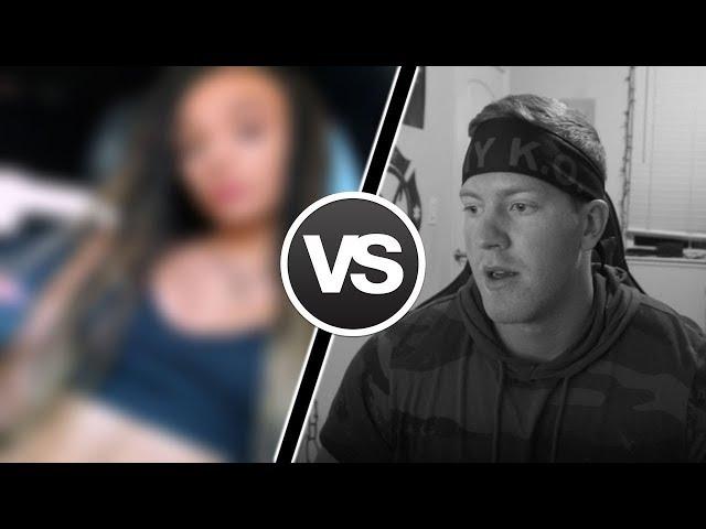 FITNESS MODEL VS KENNY K.O. (DRAMA ALERT)