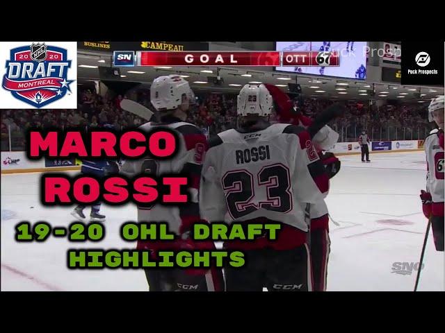 Marco Rossi 19-20 OHL Draft Highlights