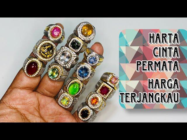 HARTA, CINTA, BATU PERMATA !! SEMUA RING SILVER MEWAH DENGAN HARGA TERJANGKAU