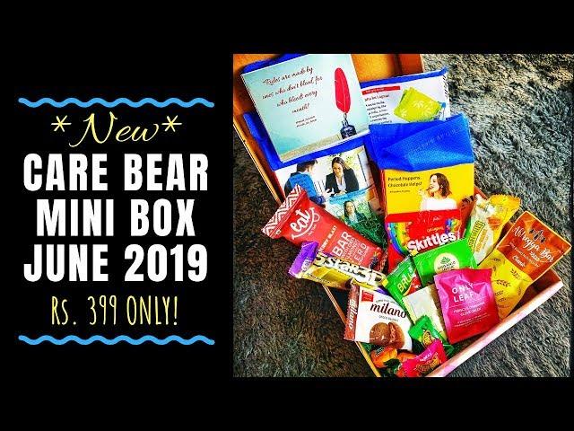 *NEW* Care Bear Mini Box June 2019 | Affordable Period Subscription Box | Unboxing & Review