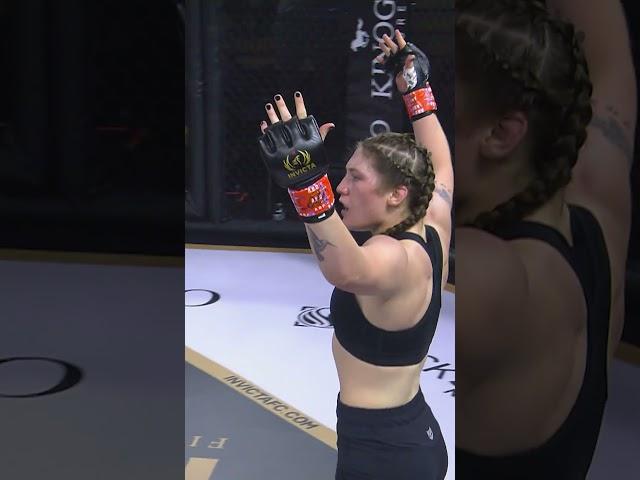 Tatiana Salazar Was Defenseless Against Ashley Barrett's Rain of Punches