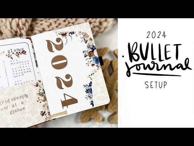 2024 Bullet Journal Setup | B6 Bullet Journal