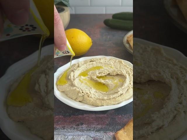 Homemade hummus! #homemadehummus #hummusrecipe #hummus