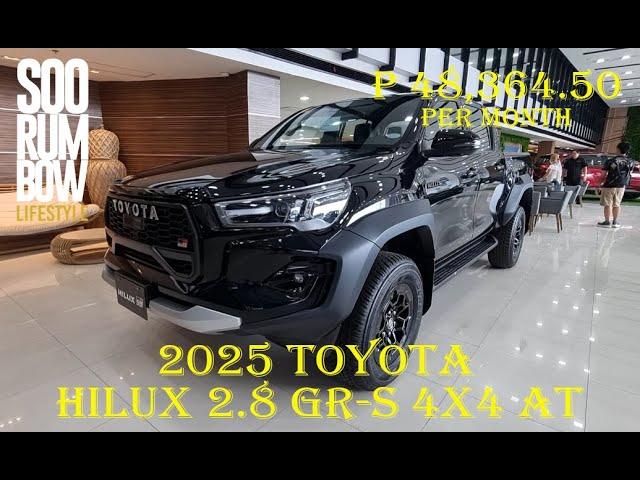 2025 Toyota Hilux 2.8 GR-S 4x4 AT Review, Downpayment & Monthly