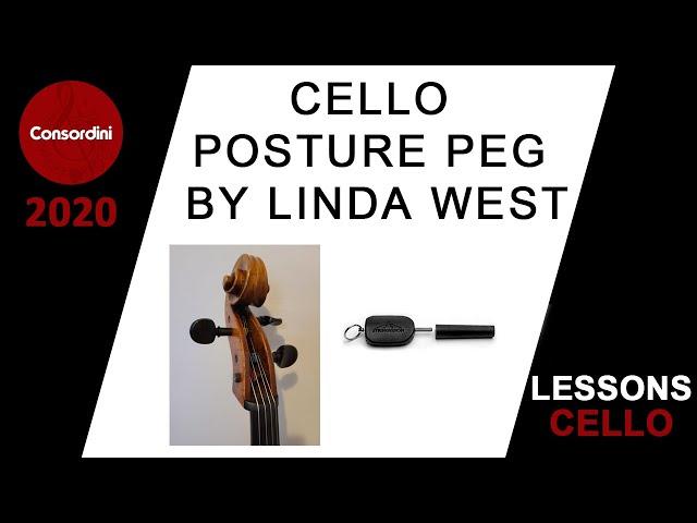 Cello Posture Peg by Linda West