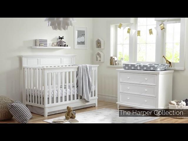 Harper 4-in-1 Convertible Crib | Baby Furniture Sets | Kolcraft Baby