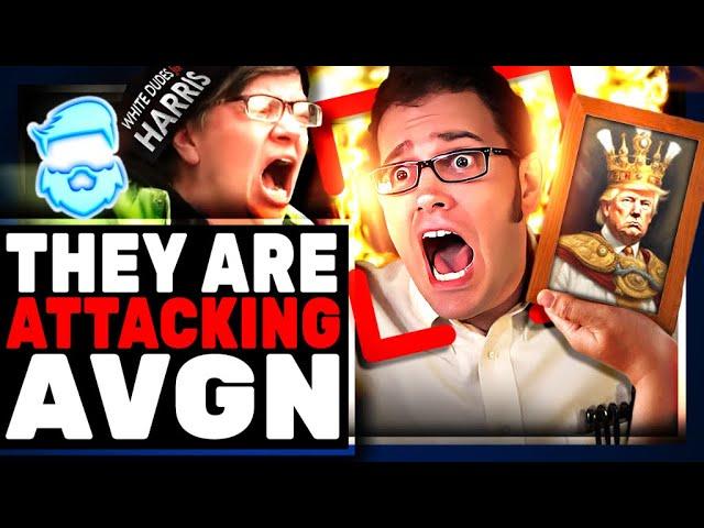 Woke Gen Z BLAST Angry Video Game Nerd For Donald Trump Winning! AVGN Blamed By Kamala Harris Dorks