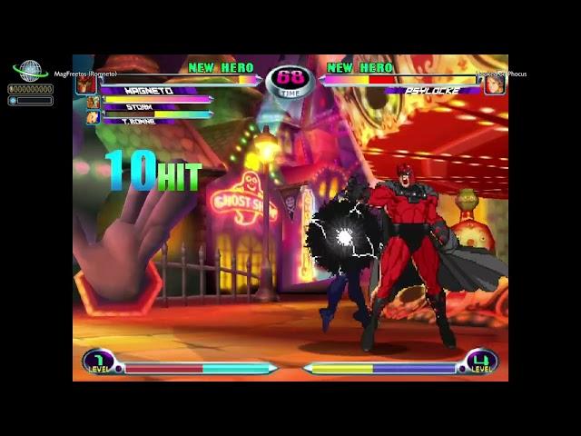 MvC2: Romneto - Magneto/Tron Tag Infinite (Hyper Grav Variation) [3.5 Reps] .:3.7.25:.