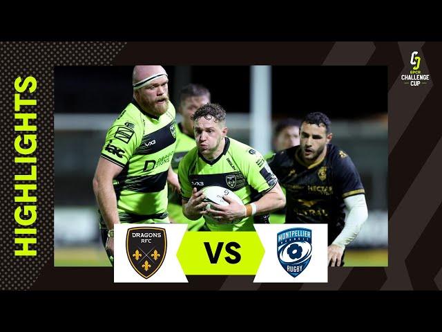 Instant Highlights - Dragons RFC v Montpellier Hérault Rugby Round 1|  EPCR Challenge Cup 2024/25