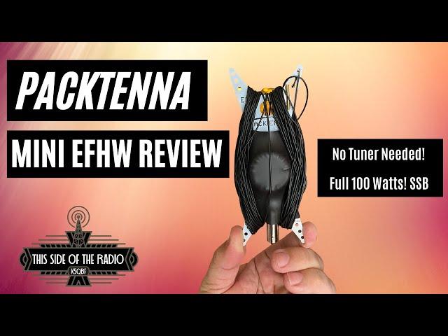 BEST Ham Radio Antenna for Portable Operation - PackTenna Mini