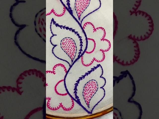 #shorts #handembroidery #border #design #rinizaman #youtubeshorts