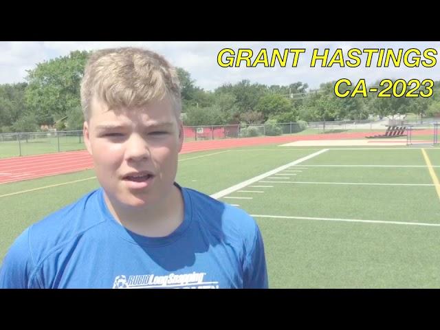 Rubio Long Snapping, Grant Hastings, Underclassmen Invitational, July 2021