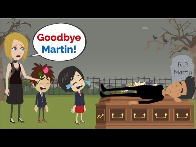 Martin's Death | Basic English conversation | Learn English | Like English