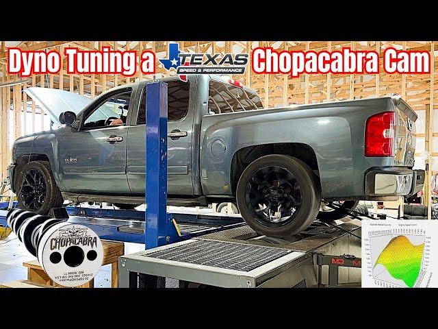 Dyno tuning a Texas Speed Chopacabra in a 5.3L Silverado!