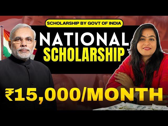 Government of India | ₹15,000/month | National Scholarship for postgraduate 2024 #scholarship