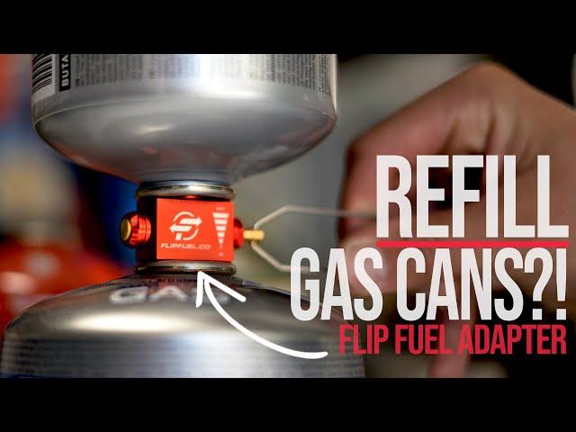 Refill Your Gas Canisters?! Camping/Hiking/Fishing Must-have! FlipFuel Review
