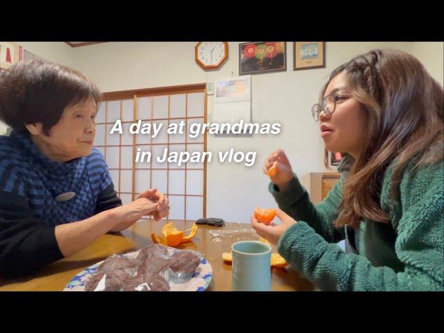 A Winter Day at Grandma’s House in Japan - Cooking, Grocery Shopping, Arranging Flowers!!