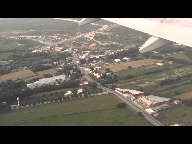 Landing in Monterrey International Airport (MTY) , From Mexico City. (MEX)