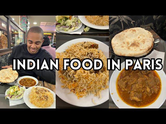 INDIAN FOOD IN PARIS| BIRYANI RICE| CURRY BEEF | NAAN BREAD | BEST INDIAN CUISINE IN PARIS