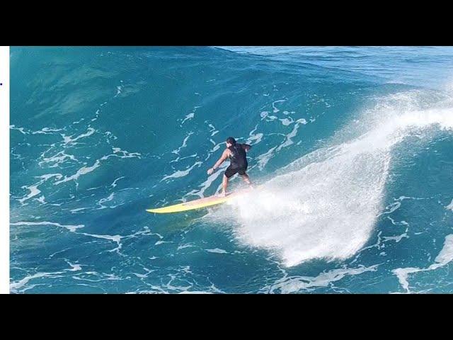 Surfing Sunset Beach 12-30-19