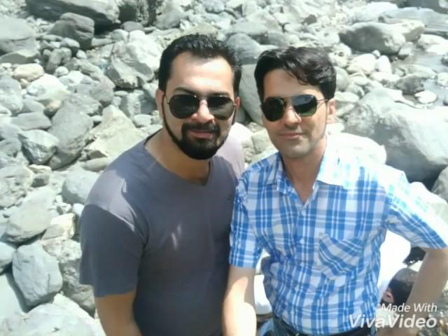Pal with shani shahid hamdan