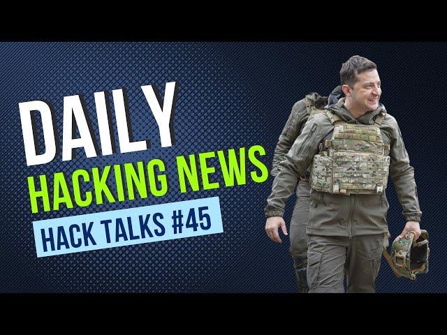 Hack Talks #45 | ukraine russia conflict, cuba ransomware, microsoft exchange server hack