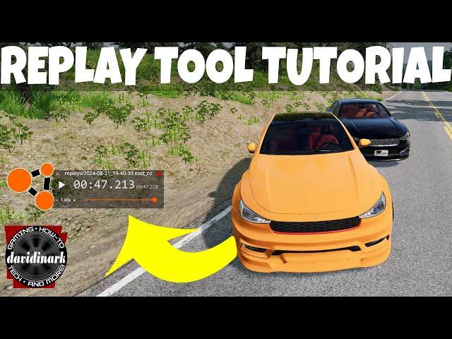 Beamng drive tutorial replay tool 2024 - How to play beamng drive