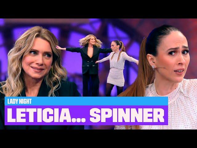 Leticia Spiller revela pra quem ELA GIRA ou não e ensina YOGA para Tata  | Lady Night | Multishow