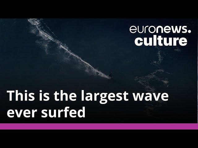 Watch: German surfer breaks world record for biggest wave ever surfed