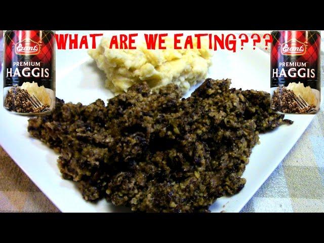 Scottish Haggis IN A CAN!! - WHAT ARE WE EATING??? - The Wolfe Pit