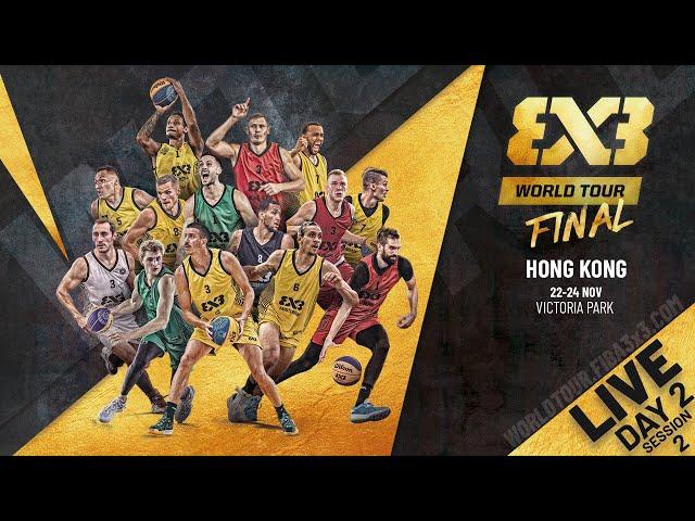 RE-LIVE | FIBA 3x3 World Tour Hong Kong Final 2024 | Day 2/ Session 2