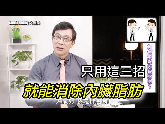 【內臟脂肪】只用這三招，就能迅速消除內臟脂肪？如何判斷是不是內臟脂肪？【邱正宏 談醫美】