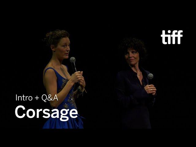 CORSAGE Q&A with Vicky Krieps and Marie Kreutzer | TIFF 2022