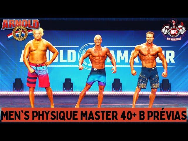 Arnold Sports Festival Amateur 2024 - Men's Physique Master 40+ B Prévias