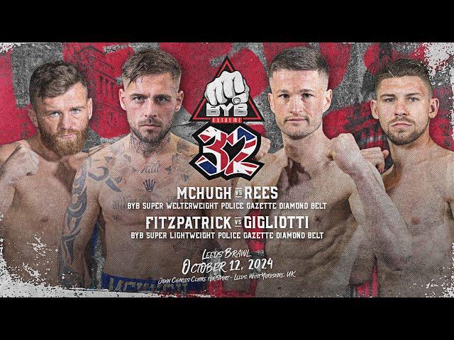 BYB 32 Leeds Bare Knuckle Brawl Full Main Card