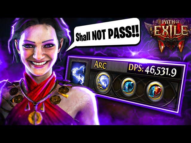 INSANE POE 2 ARC Sorceress Build | Path of Exile 2