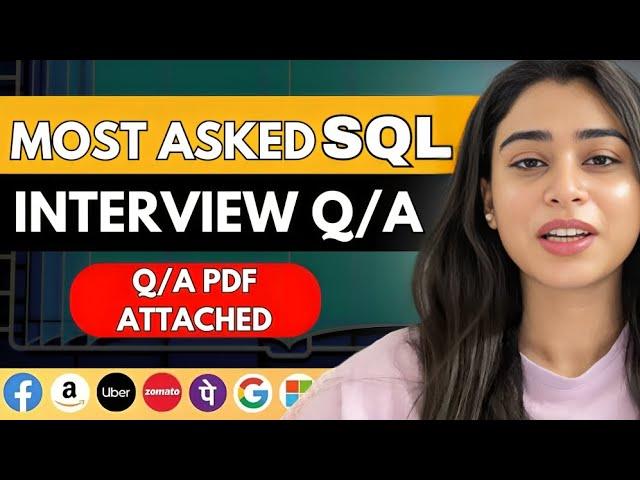 SQL Interview Questions and Answers | SQL Interview Preparation