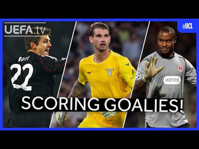 Ivan PROVEDEL's & the other FIVE #UCL GOALS scored by GOALKEEPERS