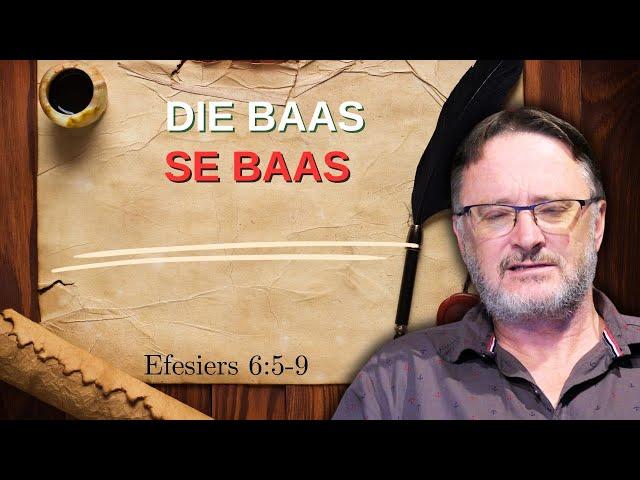 Die baas se Baas | Vita Dei 621