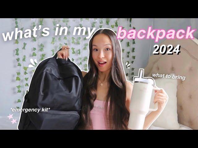 WHATS IN MY BACKPACK!!! 2024 *school essentials & MUST HAVES!!*