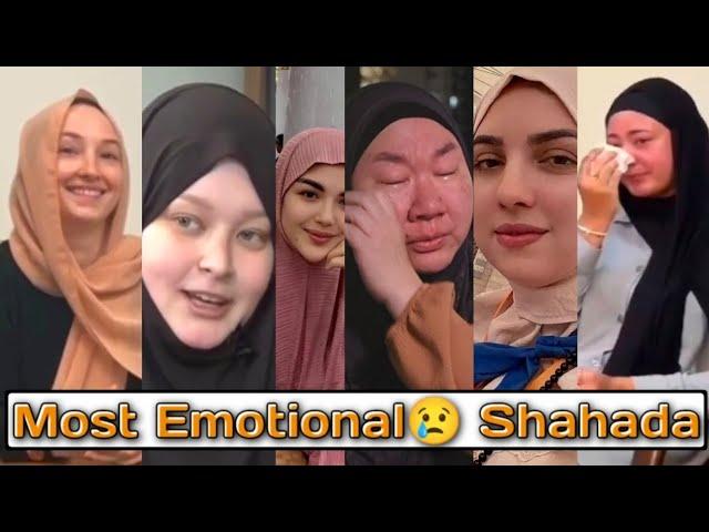 This Video Will Make You Cry..! "SHAHADA COMPILATION" | Convert To Islam | Emotional Shahada