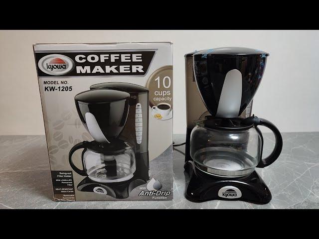 Kyowa Coffee Maker KW-1205 | Unboxing