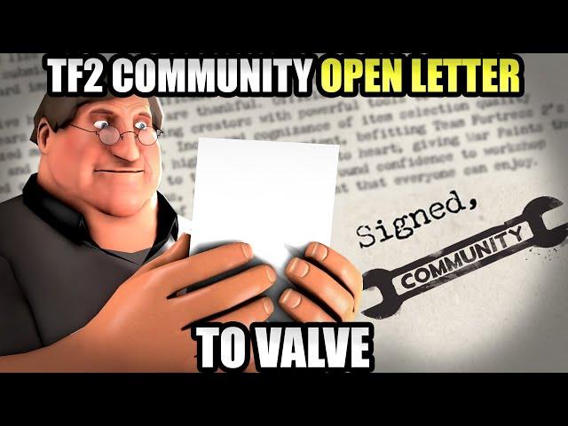 TF2 COMMUNITY SENDS AN OPEN LETTER TO VALVE