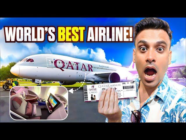 Qatar Airways Business Class ️ Delhi to Europe — Most Luxurious Flight Yet?