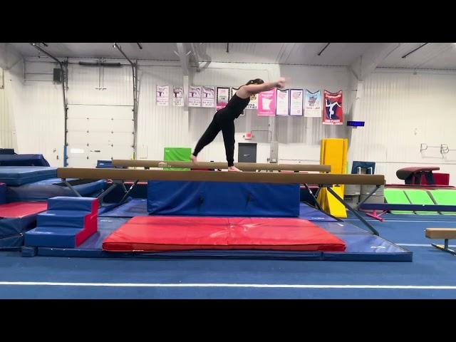 Jam Hops - Anoka/Ramsey 2023 right foot Silver beam routine