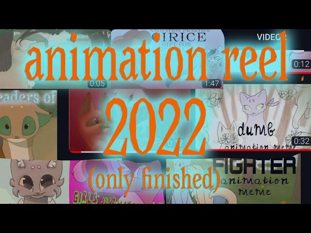 animation reel in order 2022 (flipaclip only finished)