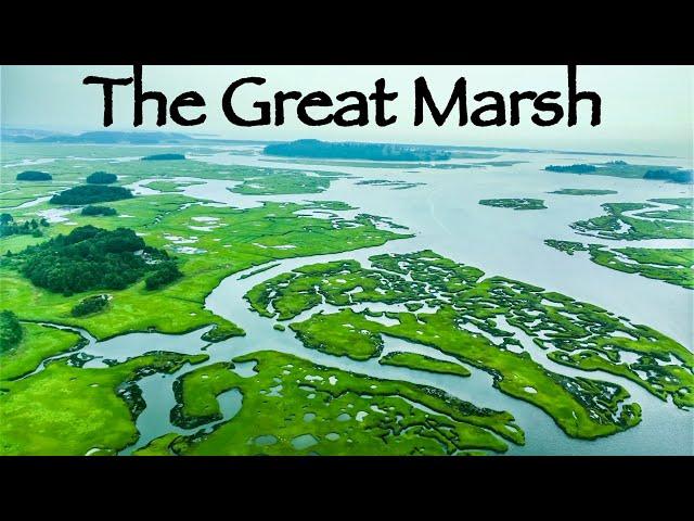 The Great Marsh - Drone Footage in Essex Massachusetts