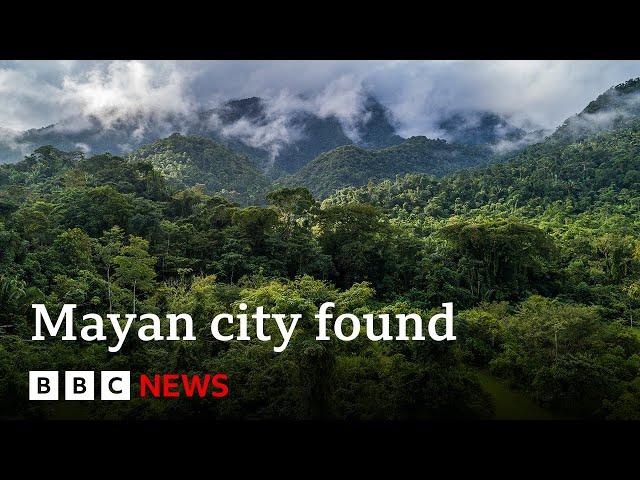 Ancient Mayan city discovered in Mexico jungle by accident | BBC News